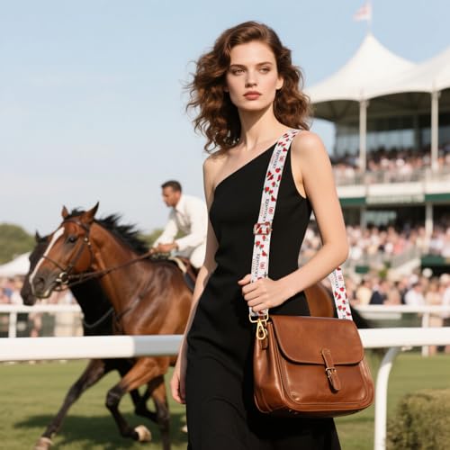 Image of Purse Strap Replacement Kentucky Derby Mother's Day Graduation Rainbow Pride Western Crossbody Shoulder Bag Straps