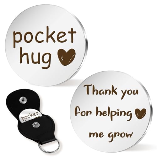 Image of Teacher Appreciation Gifts Pocket Hug Token Graduation Gift Thank You Teachers Gifts End of the Year Teacher Retirement Gift Teachers Day Ideas Presents Favor Easter Basket Stuffers