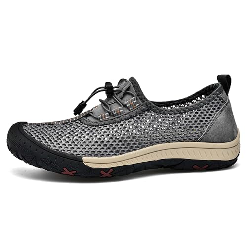 Men's Mesh Breathable Casual Sandals Comfortable Casual Walking Shoes Hollow Out Breathable Mesh Casual Shoes3