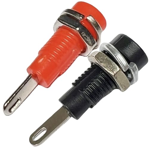 2mm Banana Jack Socket, par panel soldadura, 10 unidades miniatura 4