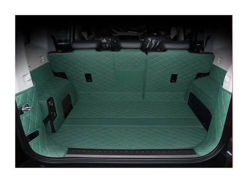 Tapis de coffre voiture cuir Chery Jetour T2 2023 2024 protection verte