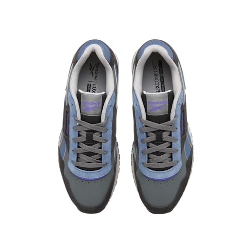 Reebok Unisex Glide Sneaker, Washed Black/Grey 5/Shadow, 37,5 EU, Washed Black Grey 5 Shadow, 37.5 EU