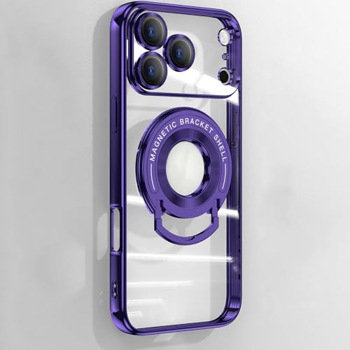 Coque iPhone 17 Pro silicone violet foncé idéale pour vos vidéos