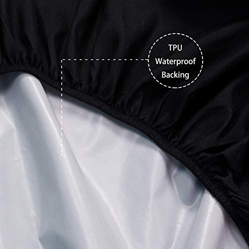 Belsden 3 Pack Soft Waterproof Crib Sheets, Wipeable Machine Washable Crib And Toddler Mattress Pad Cover, Fitted Microfiber Baby Boy Sheets Set, 28’’X 52’’, Light Grey & Dark Grey & Black #TOP4