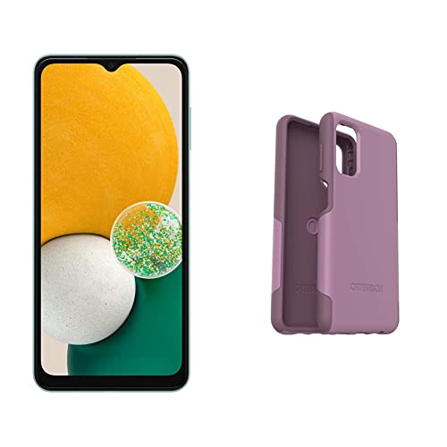 SAMSUNG Galaxy A13 5G Cell Phone, Factory Unlocked Android Smartphone, 64GB, Triple Lens Camera, Green & OtterBox Commuter Series LITE Case for Samsung Galaxy A13 5G