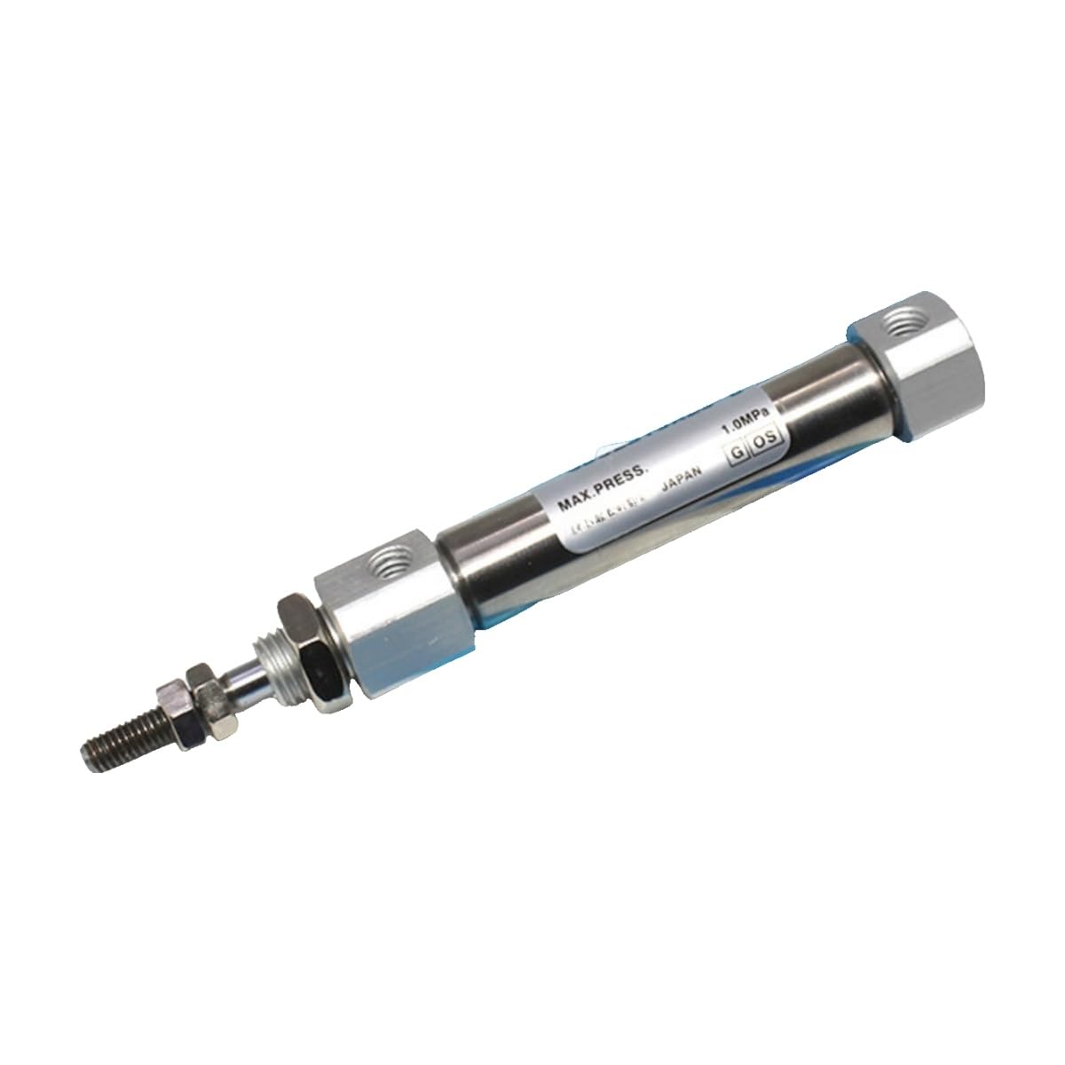 Cylindre pneumatique CDJ2B16 avec course réglable pour guidage fluide