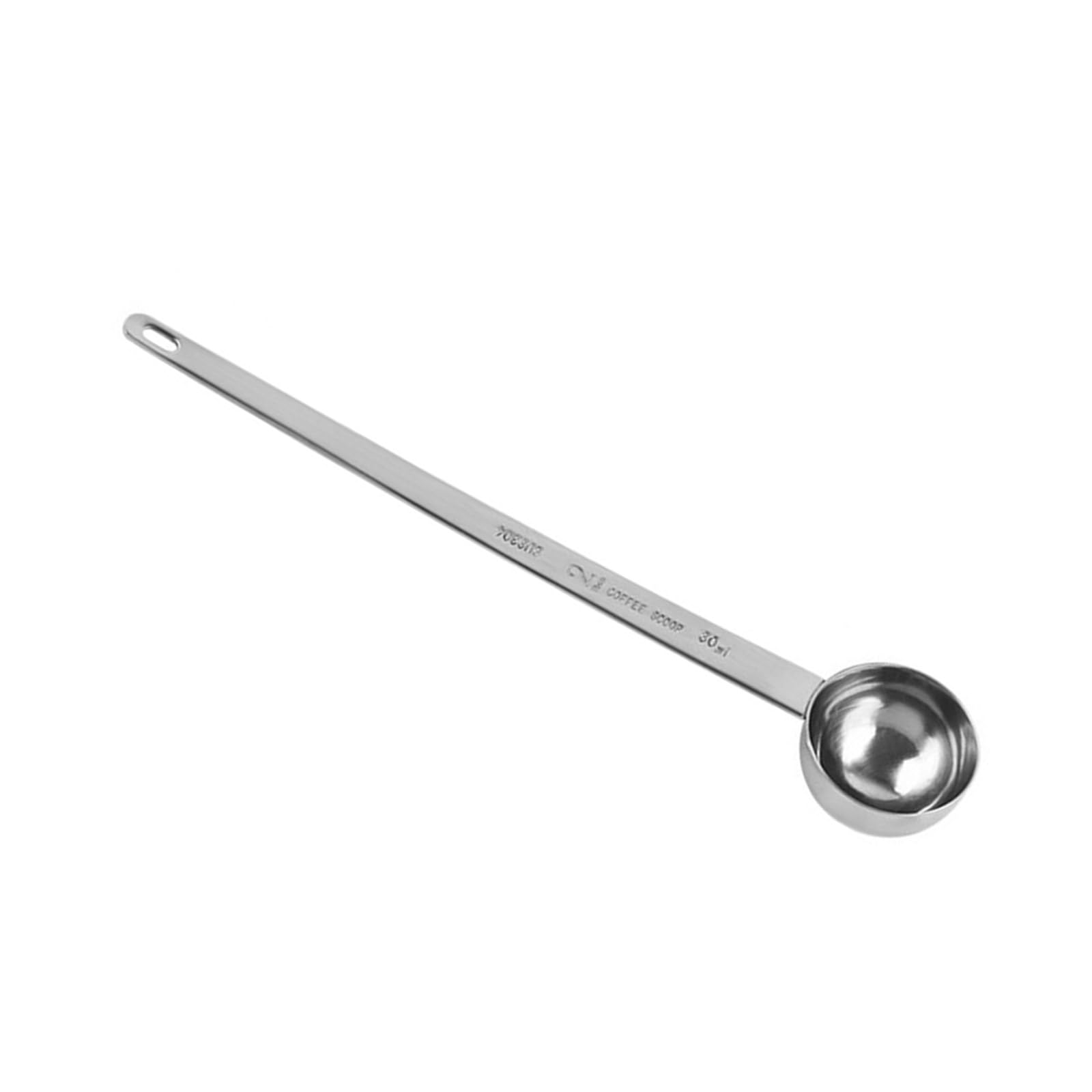 KAHDGSS 304Stainless Steel Long Coffee Spoon Measuring Spoon 10ml / 15ml / 20ml / 25ml / 30ml Kitchen Tool for Accurate Measurement Coffee Measuring Tool