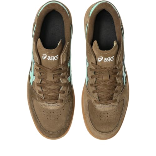 Image of ASICS Unisex SKYHAND OG Sportstyle Shoes, 11.5M / 13W, Brown Storm /ICE Green