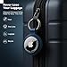 [4-Pack] Case for Apple AirTag Holder Keychain – IPX6 Waterproof, Anti-Lost, Scratch-Resistant Case for Air Tag – for Keys, Pets, Luggage