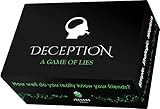 DECEPTION: A Game of Lies - Hilarious Strategic Card Game of Storytelling & Bluffing - Fun Game for Adults, Teens & Kids - Family-Friendly Question Card Game for Parties, Trips, Camping, Game Night