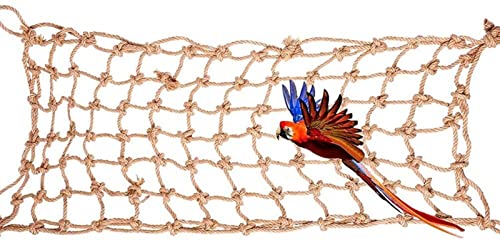 Ditanjia Papagaios escalando net - 1 pcs. Cânhamo corda médio grande papagaios de escalada net pendu