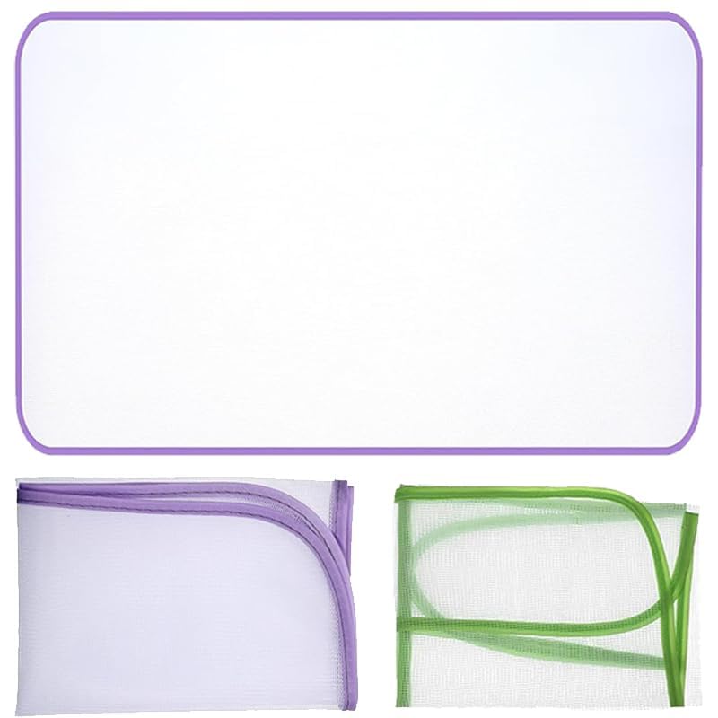 1Pc Heat-Resistant Mesh Ironing Cloth 40×60cm Protective Pressing Pad Prevents Scorch & Shine Folds or Rolls Up for Easy Storage