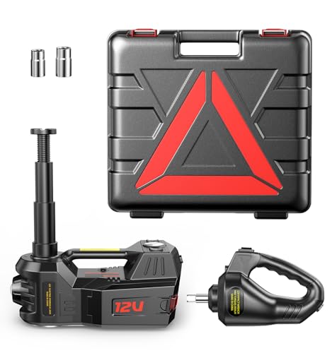 5 Ton Electric Hydraulic Car Jack Kit 12V Lift Range