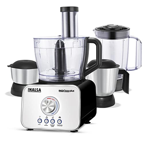 INALSA food processor for kitchen with Mixer Grinder Juicer,...