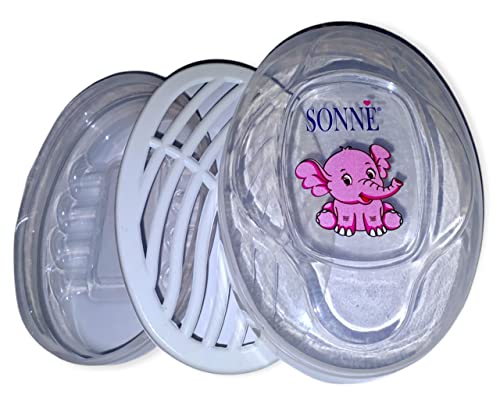 Saboneteira Luxo BR Elef RS, Sonne, TRANSPARENTE