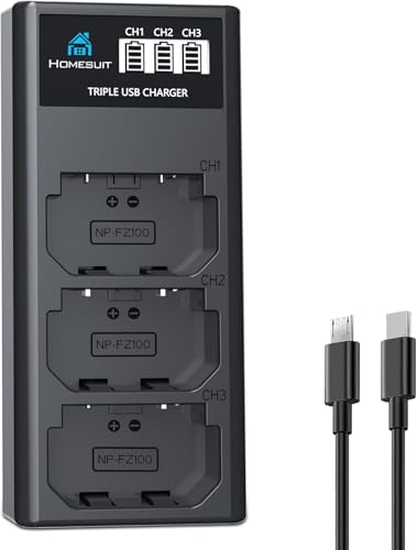 Amazon | Homesuit NP-FZ100 互換充電器 BC-QZ1 バッテリー充電