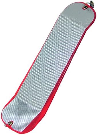 1000 West 188159-Maurice Hot Spot Lures Hot Spot Flasher Green Fishing Equipment, Red, Large