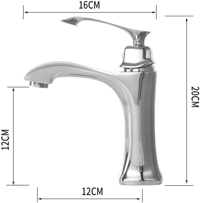 FUZHCY(たけち) 温冷単穴蛇口手洗い洗面器の蛇口浴室洗面器の蛇口