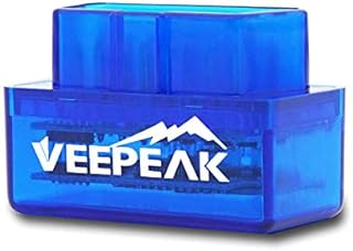 Veepeak Mini Bluetooth OBD II Scanner for Android Only, Auto Check Engine Light Code Reader Diagnostic Scan Tool Supports Torque Pro, OBD Fusion, Car Scanner App
