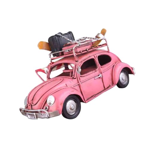 Voiture en fer vintage et ornement de table déco pour maison et bureau
