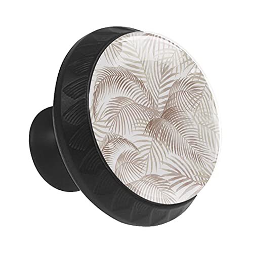 Boutons de tiroir palmier marron 35mm pour rénover une commode usée - 3