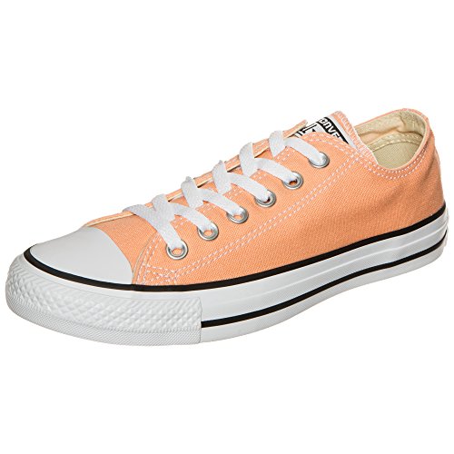 Converse Unisex's Low-Top, Orange (Sunset Glow 639), 8.5 us