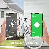 elago Silicone Pad Compatible with Apple AirTag Case Holder with Adhesive Stickers (2 Pack) - Track Wallets, Dogs, Bikes, Bags, Backpacks - Reusable Pad, Tracking Device Not Included (Black) - Image 5