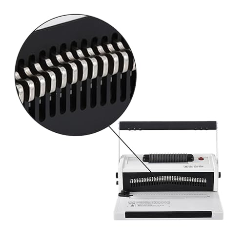 Machine à relier en spirale pour une perforation fluide de vos livrets