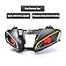 KT Headlight Assembly for YZF R6 2006-2007, Front Head Light with High Low Beam, DRL, and Amber Turn Signal (Red)