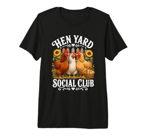 Club Cour Poulailler T-Shirt Haut de Gamme