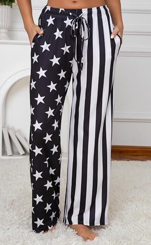 Image of X-Image Women Comfy Casual Pajama Pants with Pockets & Drawstring