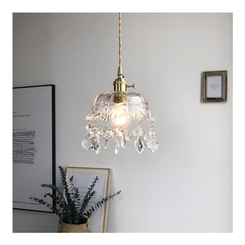 Lámpara de techo de cristal para comedores y pasillos elegantes 4