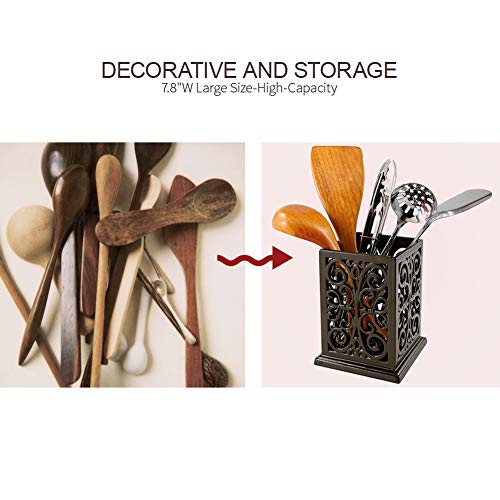 Jogreful GRF-K0451CG Vintage Decorative Kitchen Utensil Holder thumb #3