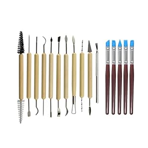 Keramische Klei Gereedschap, Clay Tools Set Sculpting Kit Sculpt Smoothing Wax Carving Aardewerk Keramische Gereedschap…