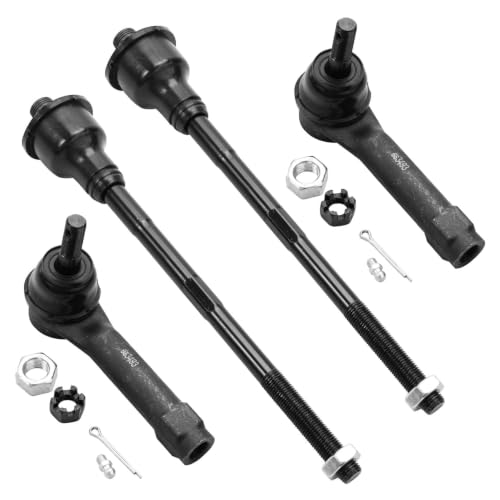 Image of Detroit Axle - 13pc Front End Kit for 1999-2006 Chevy Silverado 1500 Sierra | 1500 Avalanche Suburban Yukon XL 1500 Tahoe Escalade, Upper Control Arm Lower Ball Joint Sway Bar Tie Rod Pitman Idler Arm