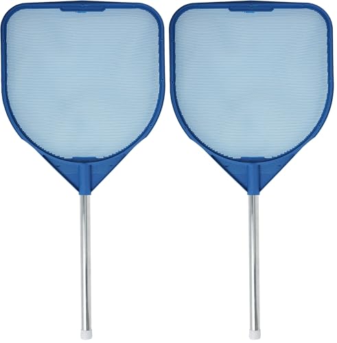 JED Pool Tools Essentials Hand Skimmer, Assorted Colors (Pack of 2)