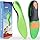 Ailaka Kids Orthotic Arch Support Shoe Insoles, Plantar Fasciitis Cushioning Athletic Inserts for Flatfoot Pain Relief Running Walking, Green, 3.5-5.5 M US Little kid