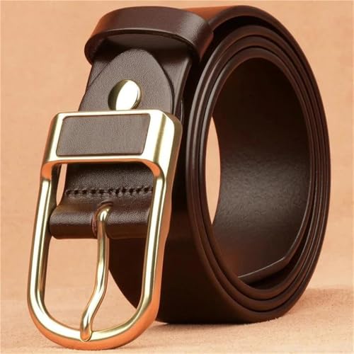 Men's Leather Belt Jeans Waistband Casual Men 3.8Cm Pin Buckle Belts2