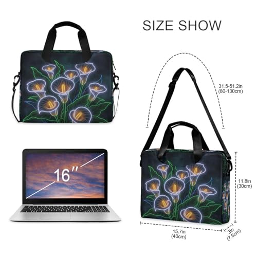 Bolso senya para laptop estilo mensajero miniatura 5