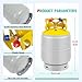 Dollate 30LB Refrigerant Recovery Tank for R12, R22, R134A, R410A, etc HVAC Cylinder Refrigerant Recovery Cylinder Tank 1/4 SAE Y-Valve Freon Recovery Tank