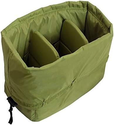 Yimidear Wasserdicht Stoß Partition Gepolsterte Kamera-Taschen SLR DSLR Insert Schutztasche mit Top-Griff für DSLR Einstellung Objektiv oder Blitzlicht (Kleine)