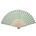 Bamboo Ribs Folding Fan Handheld Papiermalerei Fans für Hochzeitsfeier Dekoration