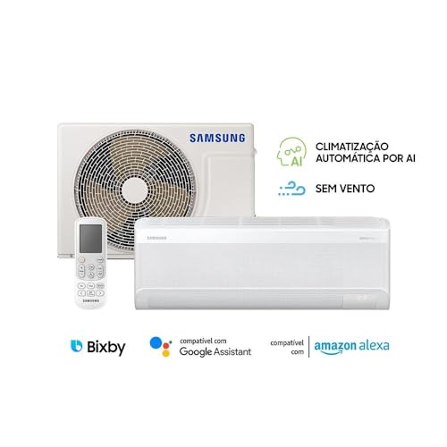 Ar Condicionado Split Hi Wall Samsung WindFree AI Inverter 12.000 Btus Frio 220v R-32