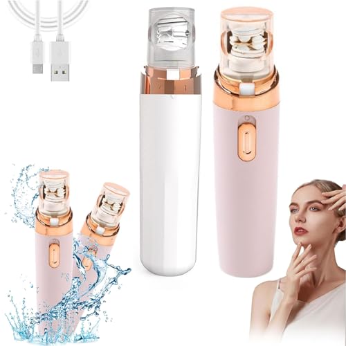 Pluxy Epil 3.0 Women Face Epilator, Pluxy Epil Pro 3.0 Women Face Epilator, Plucy Facial Hair Removal for Women, Epilators Pluxy Hair Removal for Face, Cordless Rechargeable Epilator (2pcs)