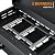 ADREAK 25.6'' Gas Griddle Flat Top Grill with Lid, 3-Burner Tabletop Portable Propane Griddle for Outdoor Cooking, BBQ, Camping & Tailgating Barbecue, 45,000BTU Output
