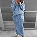 Skirt Sets Women 2 Piece Outfits Winter Chunky Cable Knit Long Sleeve Pullover Sweater and Bodycon Maxi Skirts Set