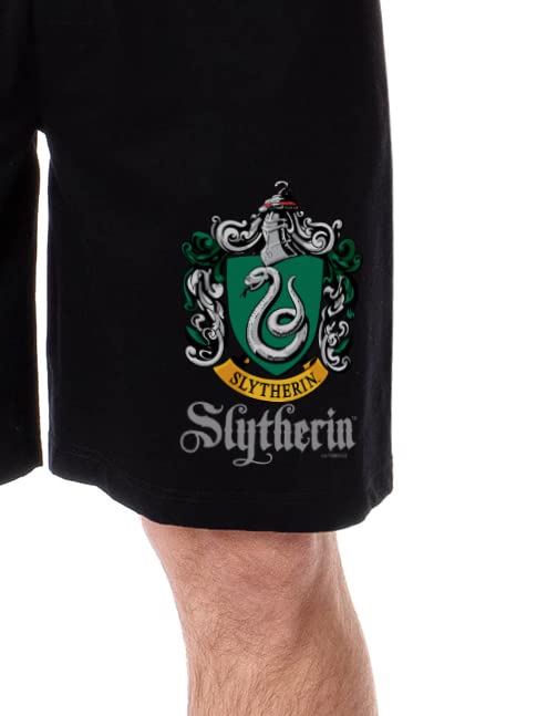 INTIMO Harry Potter Mens' Hogwarts All Houses Sleep Pajama Shorts2
