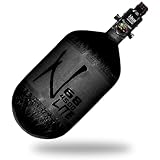 Ninja Paintball 68/4500 Lite Carbon Fiber HPA Paintball Tank with Ultralite Regulator. Made in The USA. 1-Year Warranty (Black)