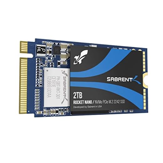 SABRENT SSD 2TB, M.2 SSD 2TB, NVMe 2TB PCIe M.2 2242, Velocidades internas de SSD de hasta 2500 MB/s, Rendimiento extremo, Distribuidor autorizado 5 años de garantía (SB-1342-2TB)