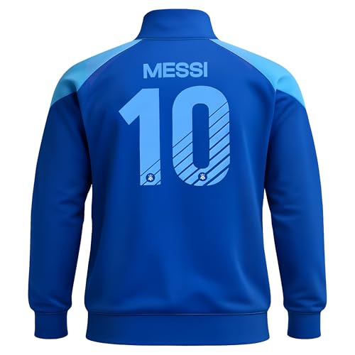 Image of Icon Sports Officially Licensed Argentine Football Association Lionel Messi Track Jacket - Unisex Kids